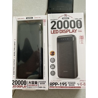 Sạc dự phòng Remax RPP-195 20000mAh