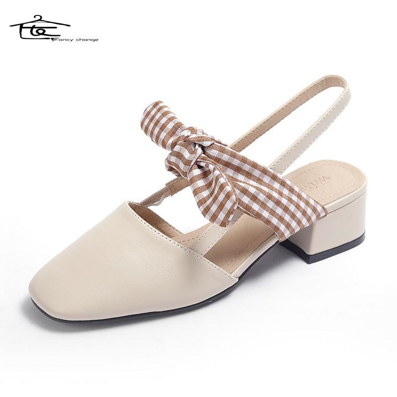 Giày Sandal Cao Gót Hở Ngón Thời Trang Xuân Hè Cho Nữ