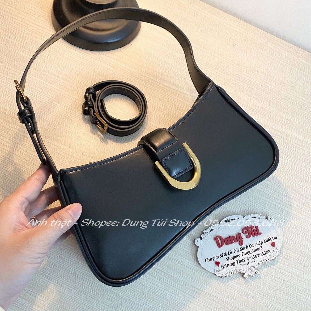 Túi kẹp nách + đeo chéo size 28,5 form dáng hình thang mới lạ CK2-20270913 đủ màu