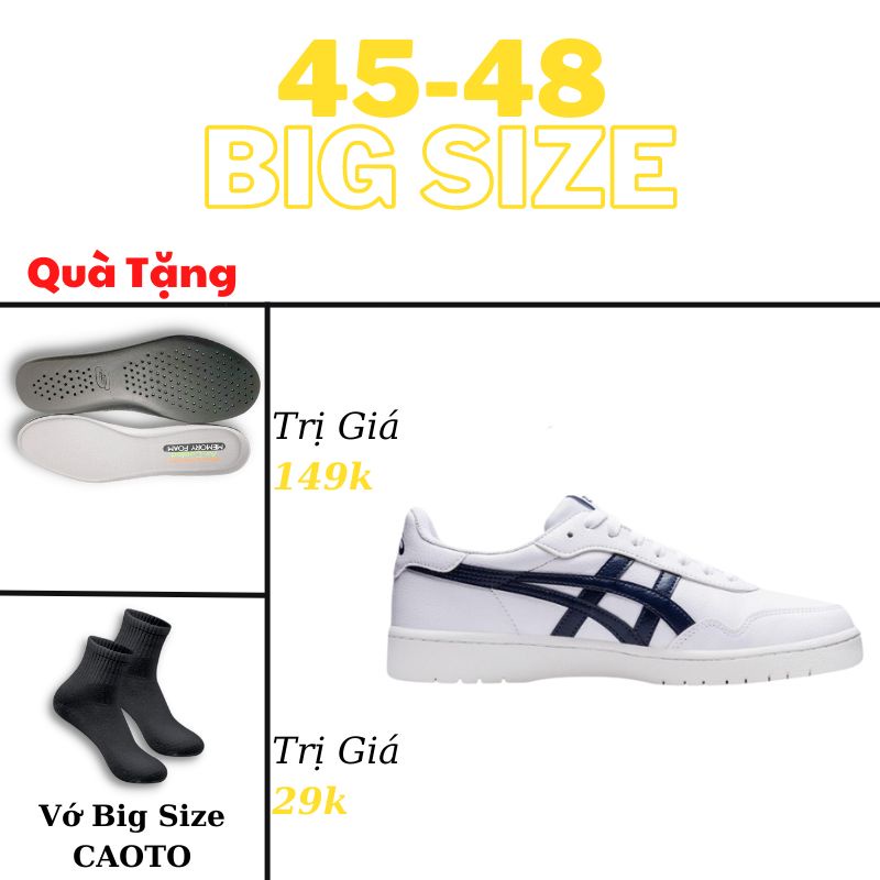 Chạy Bộ Màu Xanh Trắng Big Size - Giày Thể Thao Big Size Nam 45 46 47 48