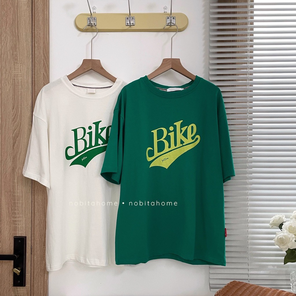 NOBITA HOME - ÁO THUN TAY NGẮN IN BIKE