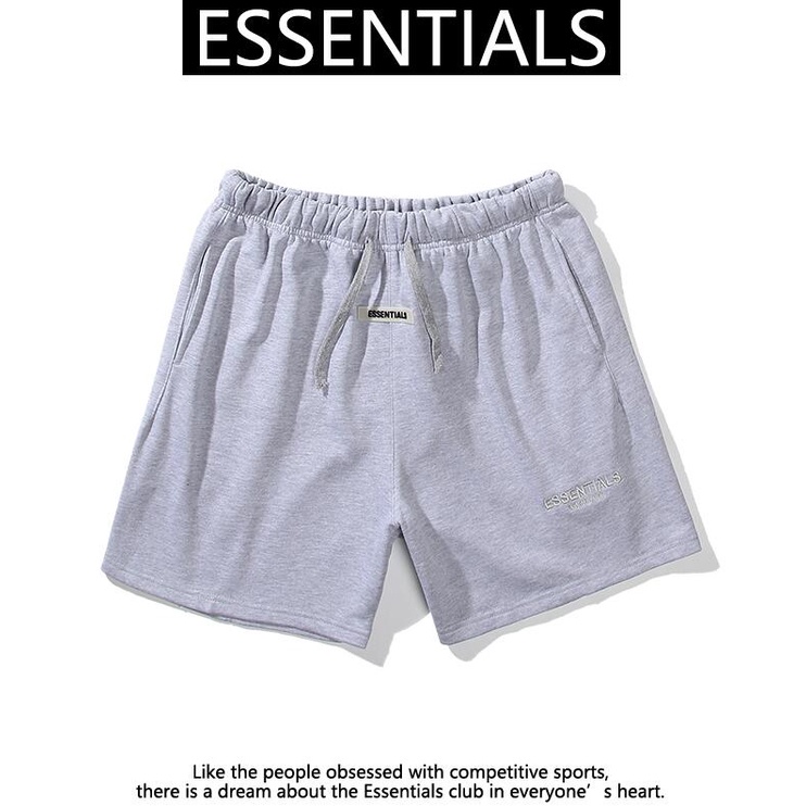 Quần short cotton phản quang thời trang unisex