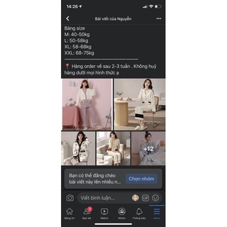 Bộ ngủ Pyjama cotton sữa