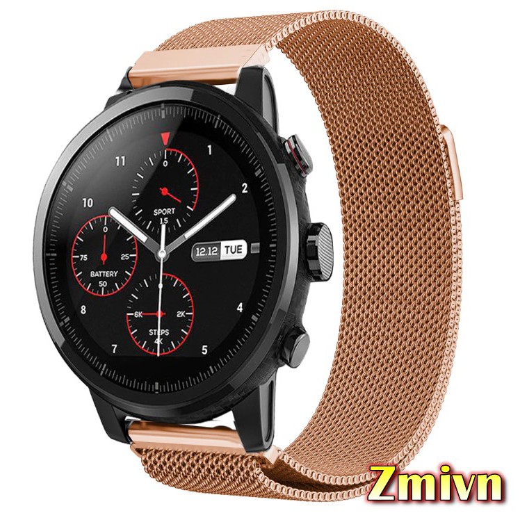 Dây Đeo Milanese thép Không gỉ Amazfit Stratos / Pace...