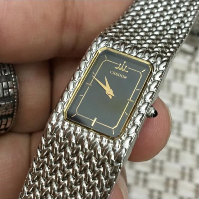 Giảm giá Đồng hồ Nữ Seiko Credor Quartz - Siêu mỏng tuyệt đẹp Đồng hồ chính  hãng nguyên zin Nhật bạn Thiết kế dây lụa cực đẹp - BeeCost