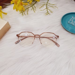 Kính bảo vệ mắt, gọng kính cận sẵn tròng chống UV cao cấp 3071