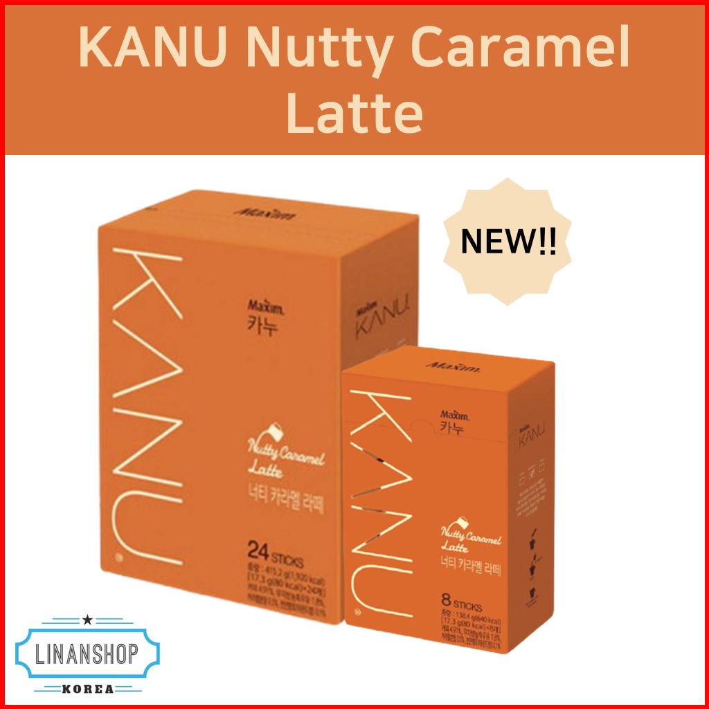 KANU Nutty Caramel Latte 8T/24T (● MỚI)