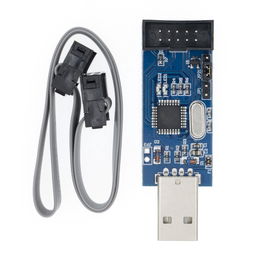 1 Usbasp Avr Usb Isp Usb Atmega8 Atmega128 Hỗ Trợ Win7 64k