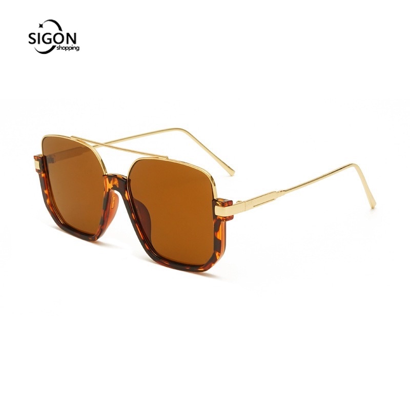 Kính Mát Gọng Lớn Chống Tia Cực Tím Thời Trang Cho Cả Nam Và Nữ