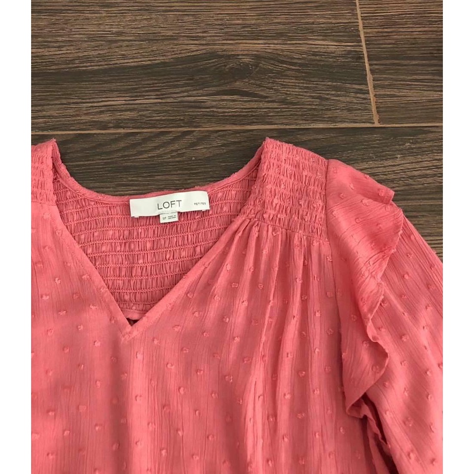 Áo Loft Bèo Vai Hồng - LILAC