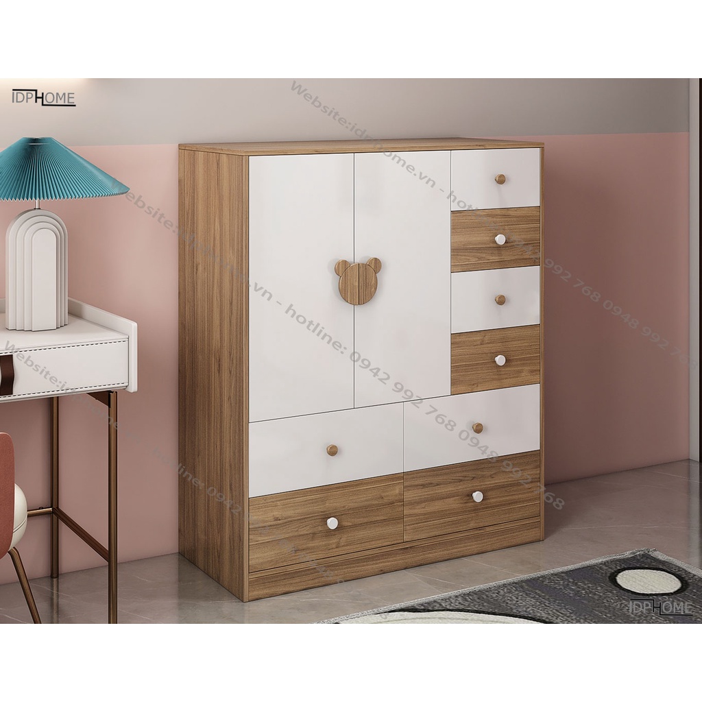 Tủ ngăn kéo phòng khách nhỏ đẹp TD6812