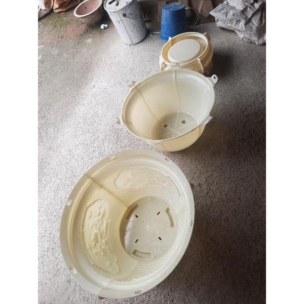 Khuôn Chậu tròn 60 abs hoa văn tùng cúc mai