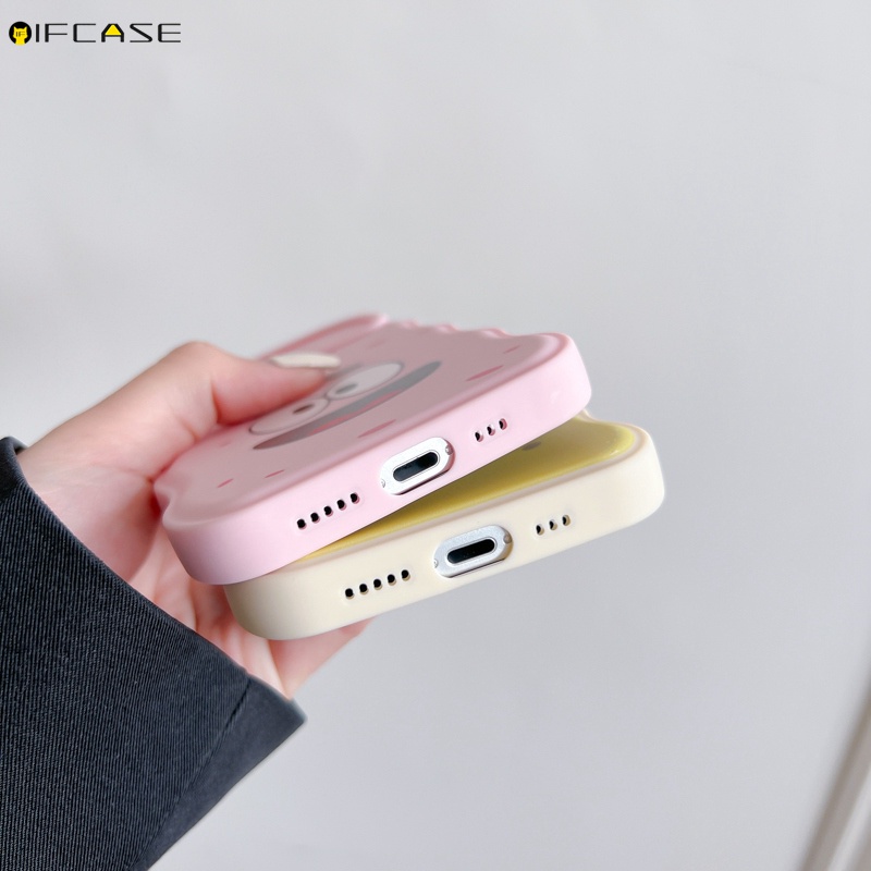 Ốp Điện Thoại Chống Sốc Họa Tiết SpongeBob Patrick Cho iPhone 13 12 11 Pro Max XS Max XR X