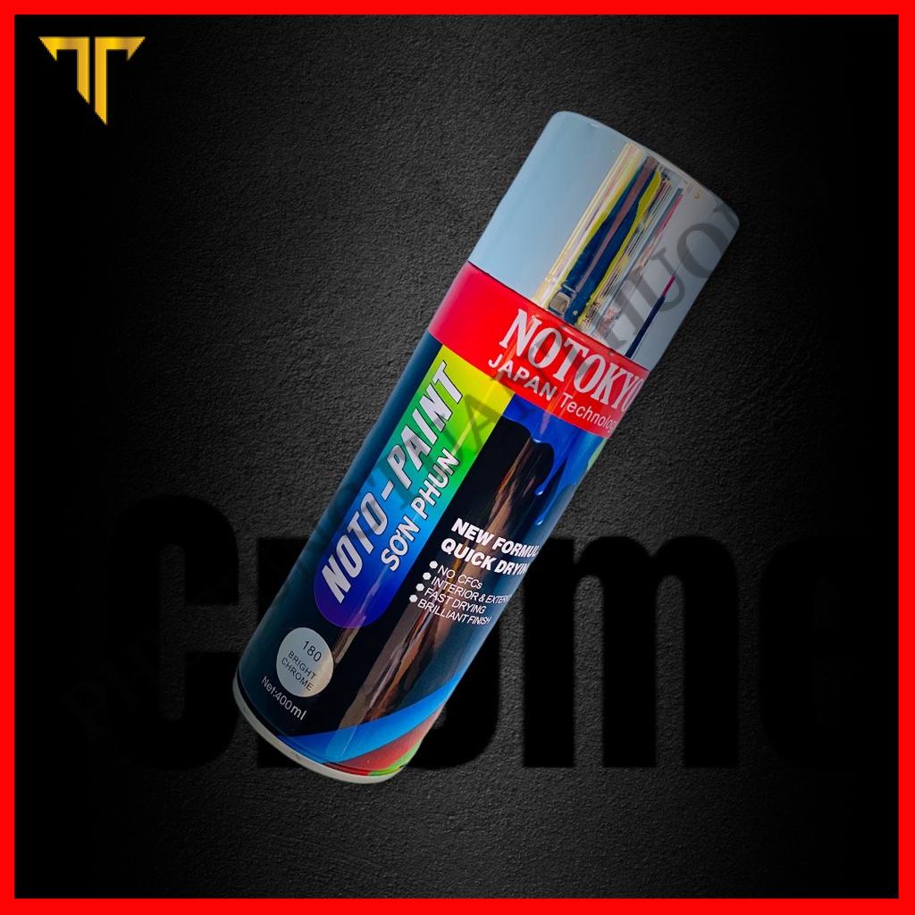 Sơn Mạ Inox Mạ Crom Sáng Bóng Noto Paint Nhật Bản 400ml