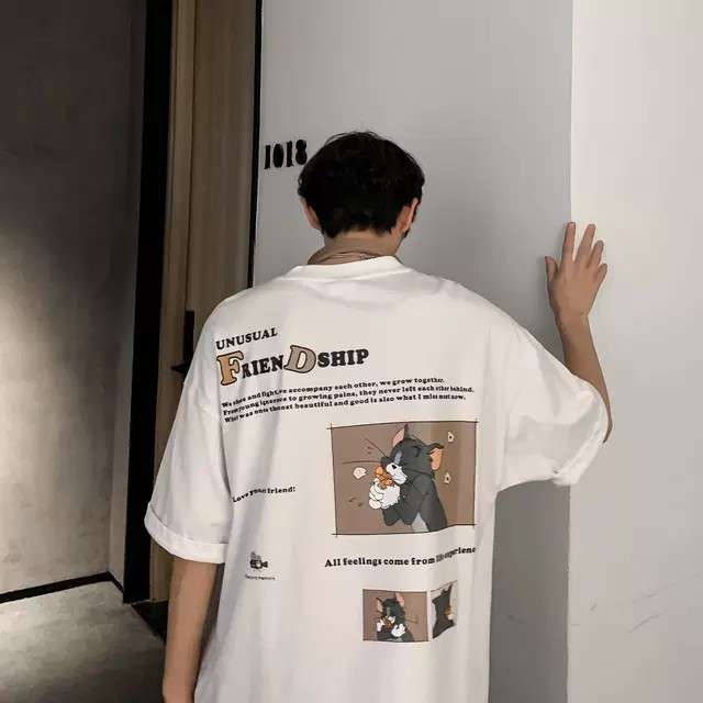 Áo Thun Nam Nữ UNISEX Tay Ngắn Cổ Tròn In Hình Hoạt Hình 2020 | BigBuy360 - bigbuy360.vn