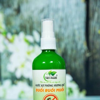 Nước xịt phòng đuổi ruồi muỗi hương quế, xả