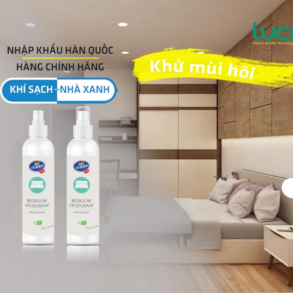 Xịt khử mùi phòng Hàn Quốc, loại bỏ mùi ẩm mốc, xịt thơm phòng, khử mùi tủ quần áo - Đem lại cảm giác thư thái