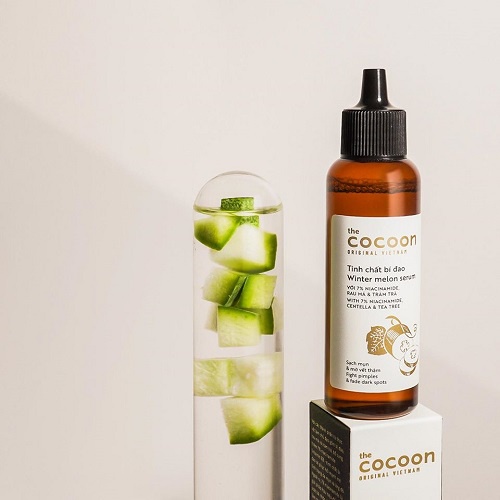 Tinh Chất Cocoon Cấp Nước, Cấp Ẩm Sâu, Giảm Mụn Từ Hoa Hồng, Bí Đao, Nghê Hưng Yên (30ml,70ml) Serum