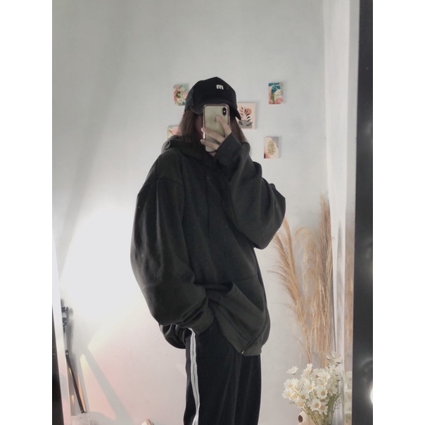 Áo khoác Hodie nỉ màu đẹp🌸DAQUY20🌸áo khoác nỉ Hodie màu xám tro cực xinh | BigBuy360 - bigbuy360.vn