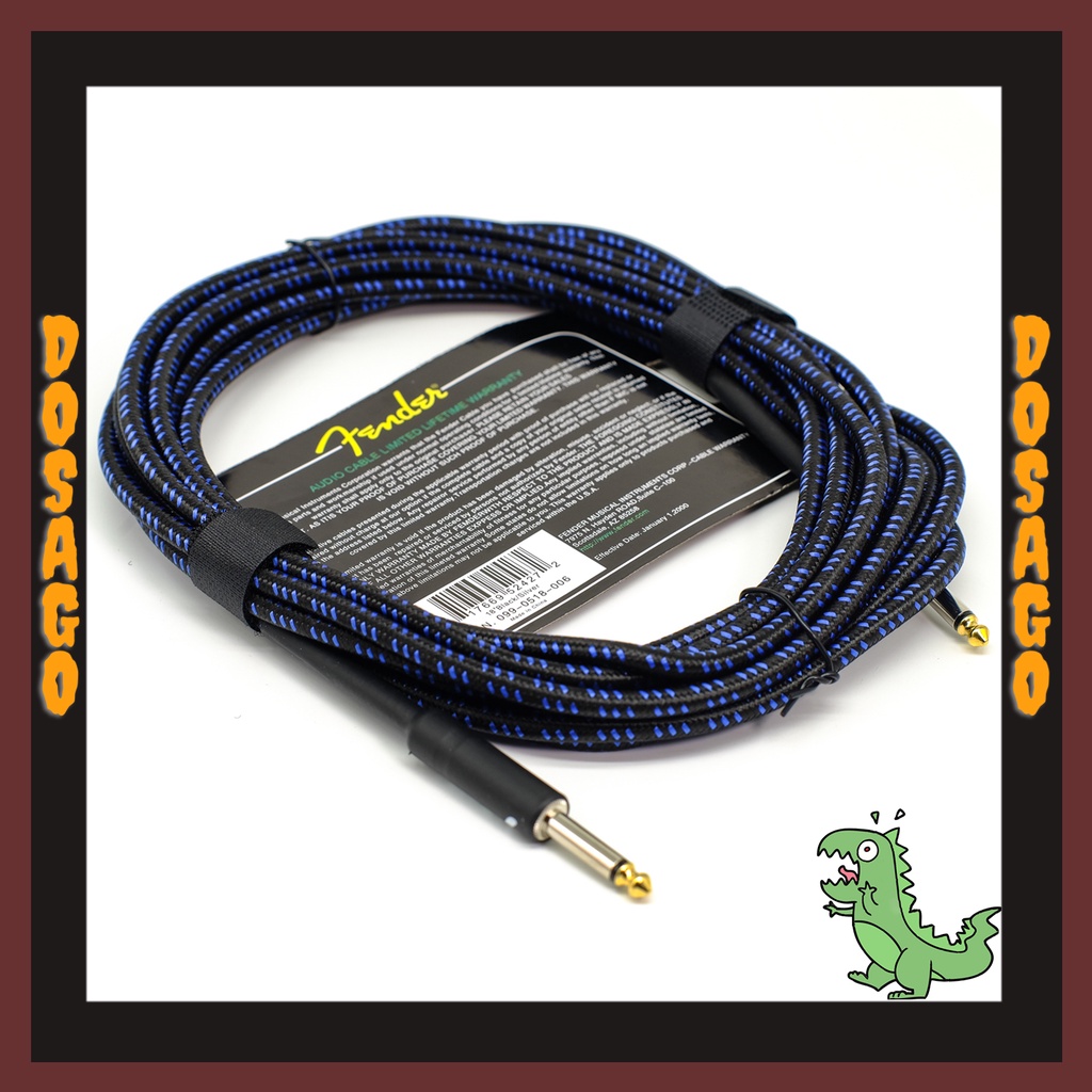 Dây Line Jack Guitar 6 ly Fender dài 3 Mét và 6 Mét