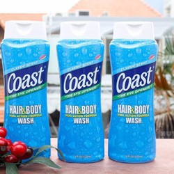 Tắm gội Coast Mỹ 532ml