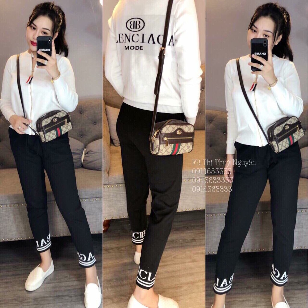 HOT TREND Bộ Nỉ BALENCI.GA Cực Chất