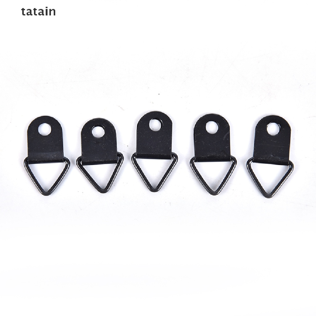 [TAT] 20pcs Triangle Ring Hook Hangers Photo Frames Picture Hanging Paintings One Hole CVX