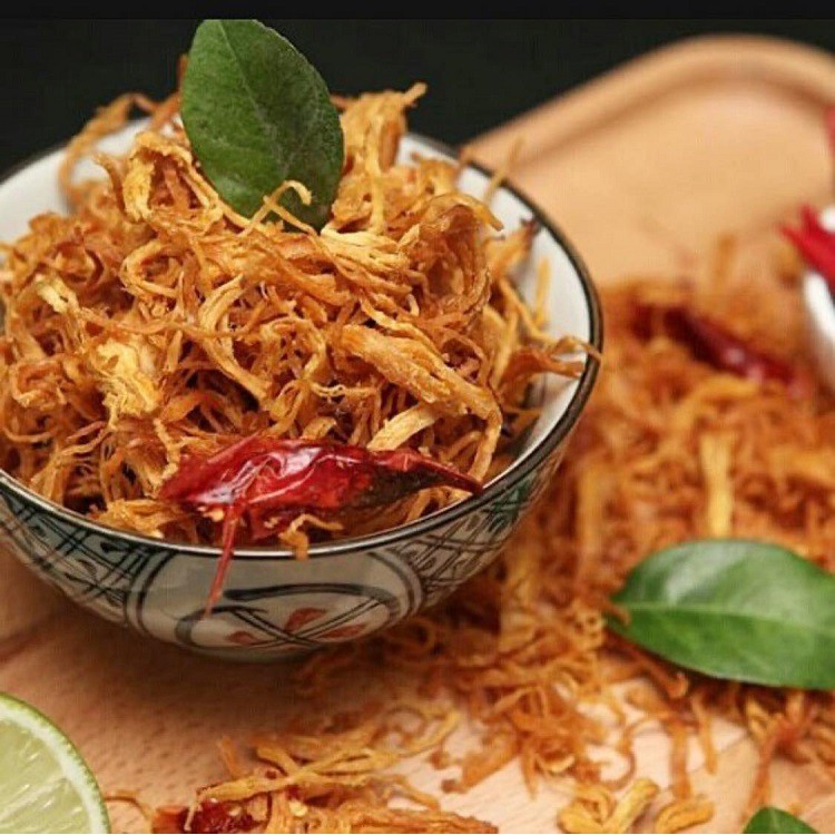 Khô gà lá chanh 300gr Lê Hải thơm ngon, đậm vị | BigBuy360 - bigbuy360.vn