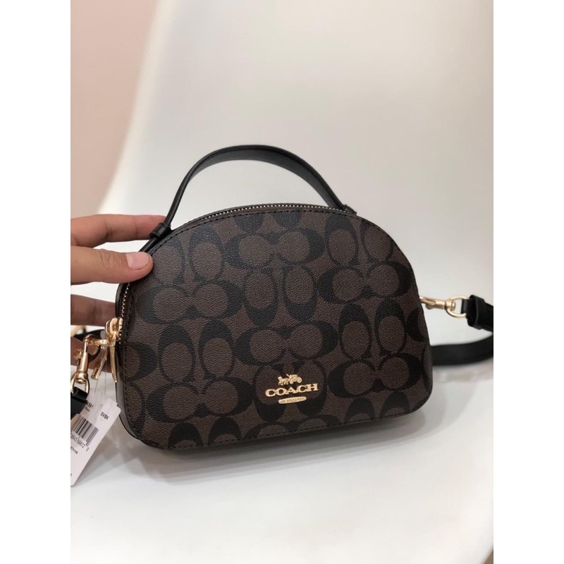 ‼️Rẻ nhất Shopee‼️Túi Coach Serena satchel in signature