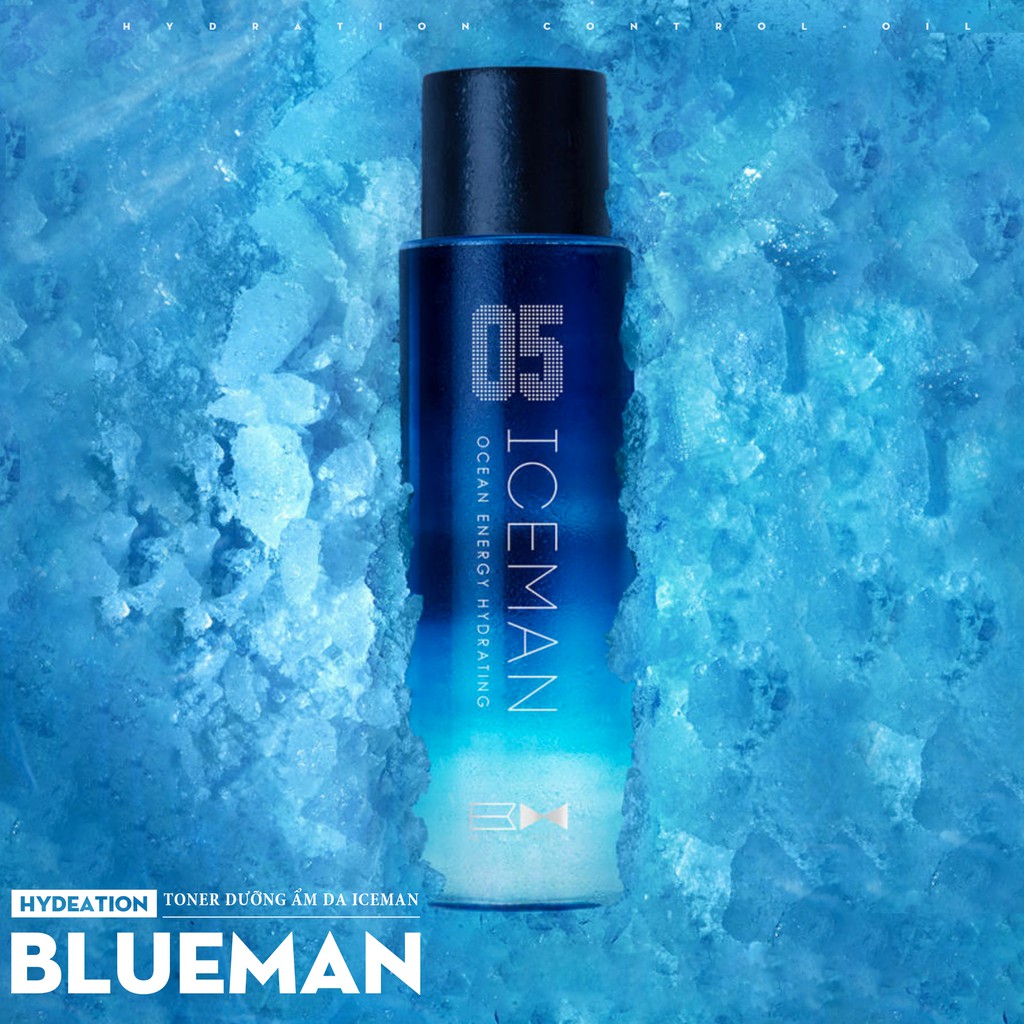 Toner Dưỡng Ẩm Da ICEMAN Chống Nhờn Se Khít Lỗ Chân Lông BLUEMAN 150ml ZL37 | BigBuy360 - bigbuy360.vn