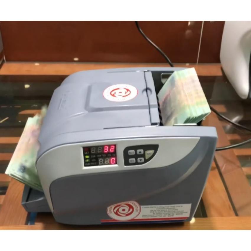 Máy đếm tiền ngân hàng Xinda 2165L, máy đa chức năng, siêu bền, bảo hành 18 tháng