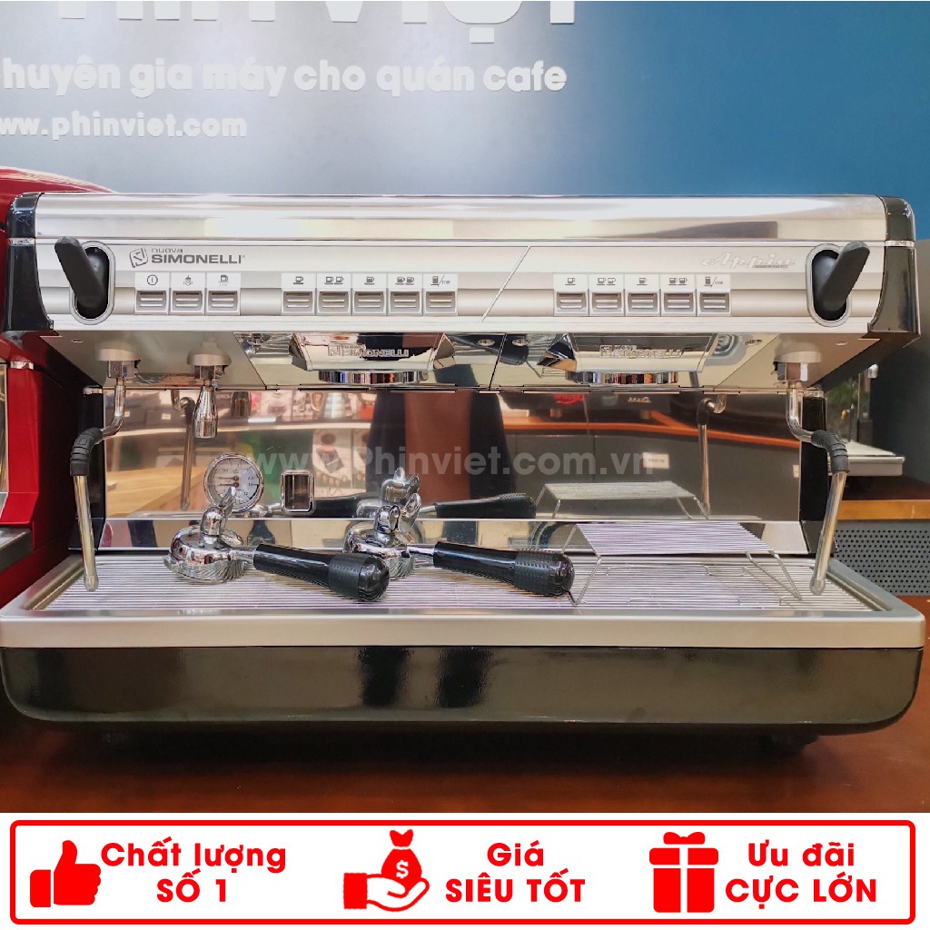 Máy pha cà phê cao cấp giá tốt cho quán Nuova Simonelli Appia 2 group