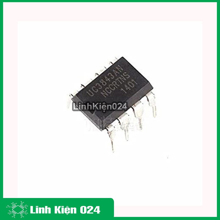 IC chức năng UC3843 chân cắm DIP-8