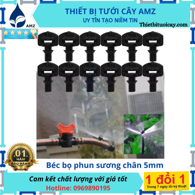 BỘ 50 BÉC BỌ TƯỚI PHUN SƯƠNG - HÀNG NHẬP - CHẤT LƯỢNG TỐT