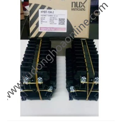 (HANYOUNG) SET 10 cầu đấu đơn tép 15A - 2 tầng HYBT-15A-2 Hanyoung NUX