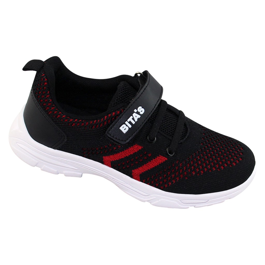 GIÀY THỂ THAO BATA HỌC SINH BÉ TRAI BITA'S - GVBT.74 (ĐEN ĐỎ + ĐEN XANH DƯƠNG) - BITAS SPORT SNEAKERS