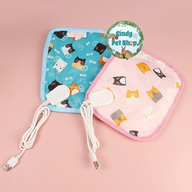 Thảm sưởi ấm tự động cho thú nhỏ - Hamster, Sóc, Dumbo Rat, Gerbils...