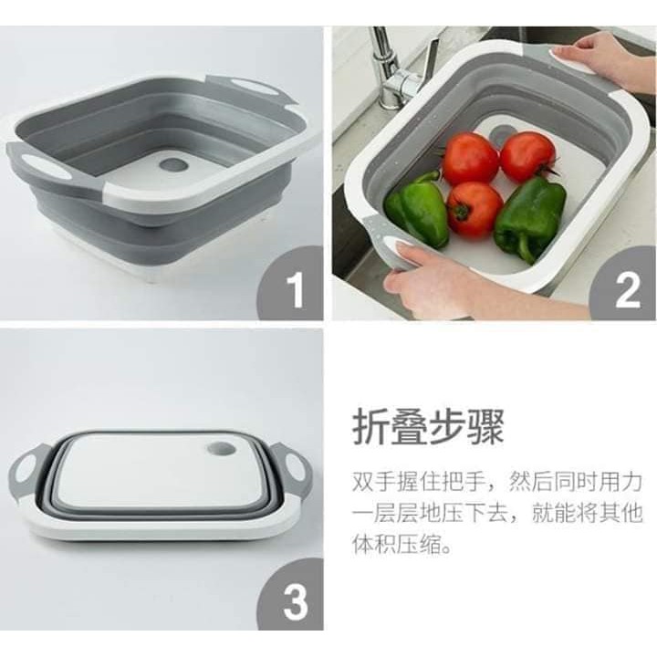 Chậu rửa gấp gọn đa năng