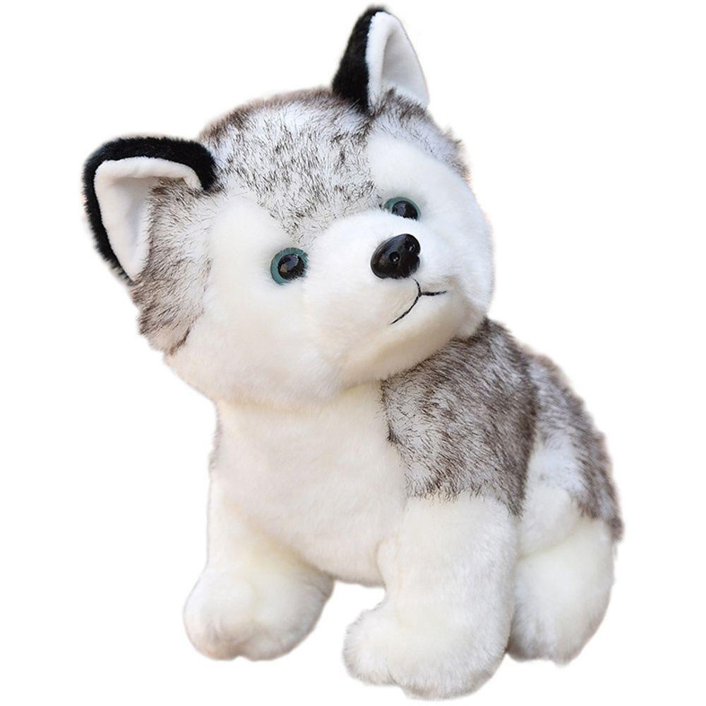 LILYES Chú Chó Husky Nhồi Bông Đáng Yêu 20 / 25 / 30cm