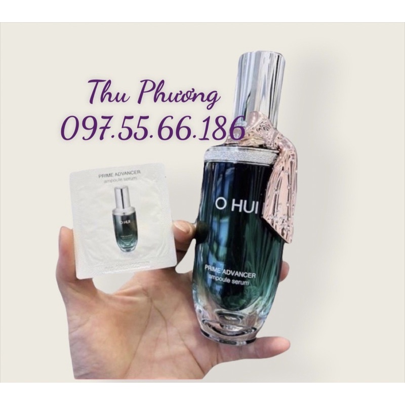 10 GÓI TINH CHẤT CHỐNG LÃO HOÁ OHUI PRIME ADVANCER AMPOULE SERUM 1ML
