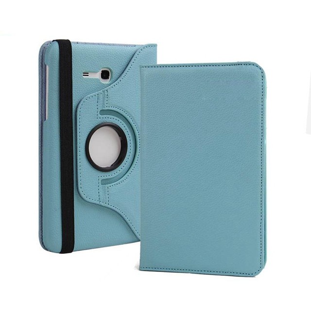 Bao da xoay 360 độ Samsung Galaxy Tab 3 7.0 Lite T110 Cover T111 T113 T116 Case Case PU Leather Cover Case