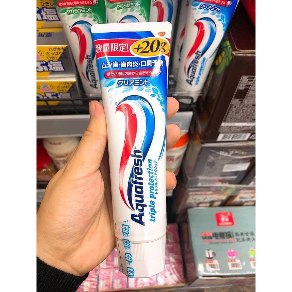 Kem đánh răng Aquafresh 140g Nhật Bản