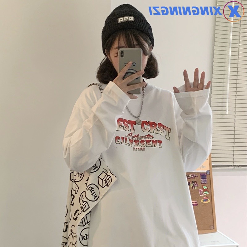 Áo thun tay dài form rộng NEKO.SG, Áo thun Streetwear Ulzzang SWT22