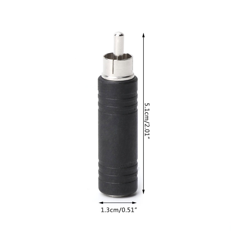 Đầu Nối Dây Cáp Âm Thanh RCA Phono 6 5mm