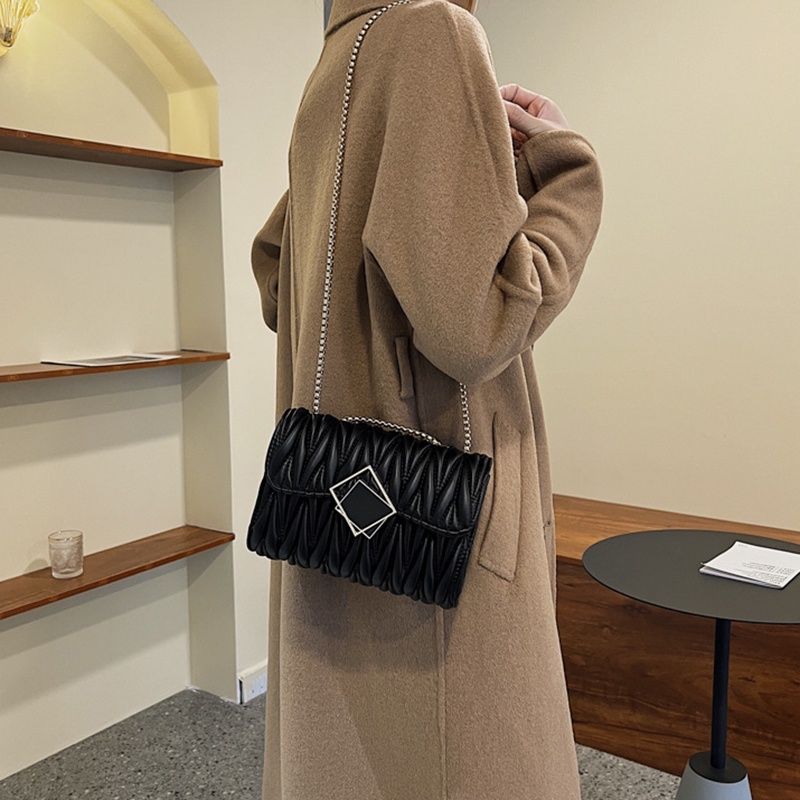 Túi Đeo Chéo Hình Vuông Nhỏ Đơn Giản Phong Cách Hàn Quốc