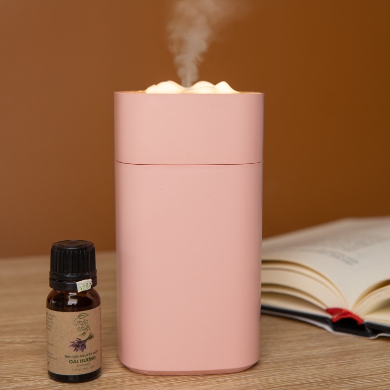 Máy phun sương mini tạo độ ẩm kiêm đèn ngủ xông tinh dầu TOTORO HOUSE 350ml