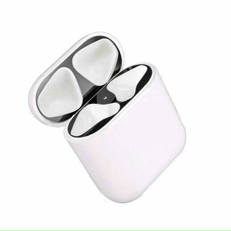 Miếng dán viền bảo vệ hộp sạc tai nghe chống bụi cho AirPods 1 2, AirPods Pro - Pee store