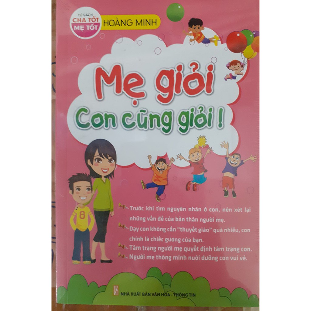 Sách -  Mẹ Giỏi Con Cũng Giỏi (bìa mềm) Tặng Bookmark