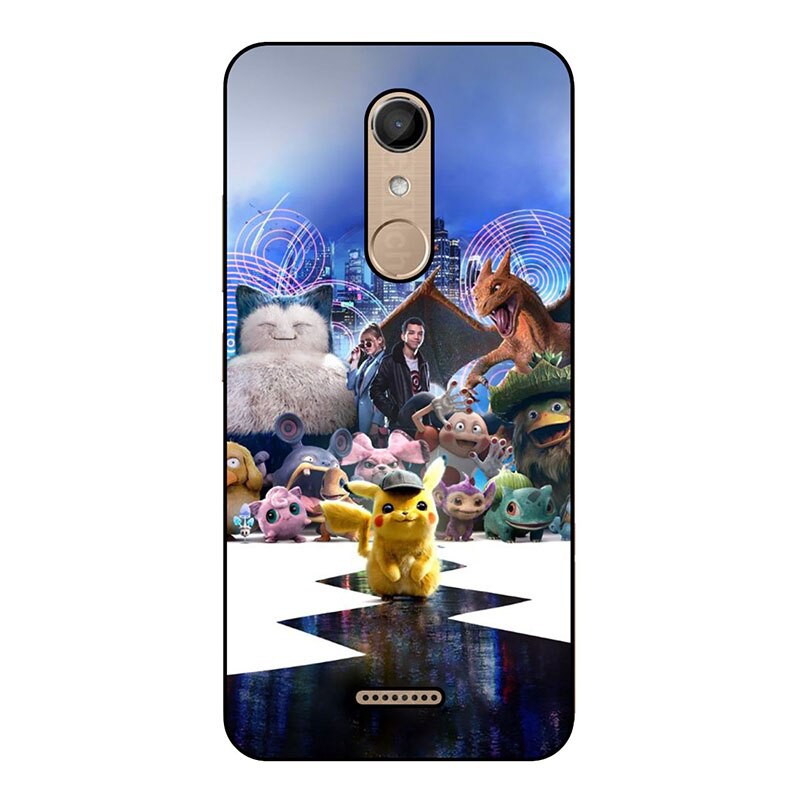 Coque Cat Case For Wiko U Pulse Lite 5.2 inch soft silicone Back Phone Cover For Wiko U Pulse 5.5 Inch Painted Pattern Cartoon Cases