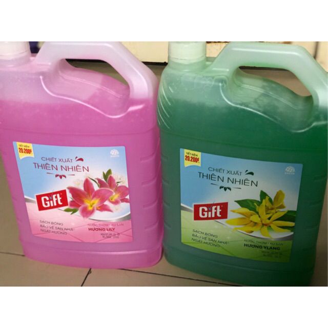  Nước Lau Sàn Hương Lily & YLANG Gift 3.8kg